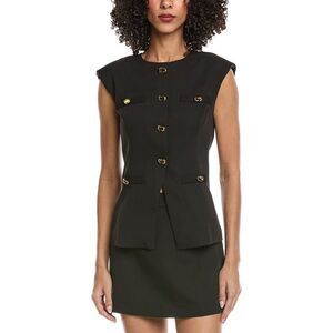 Reveriee Womens Luisa Top, Black